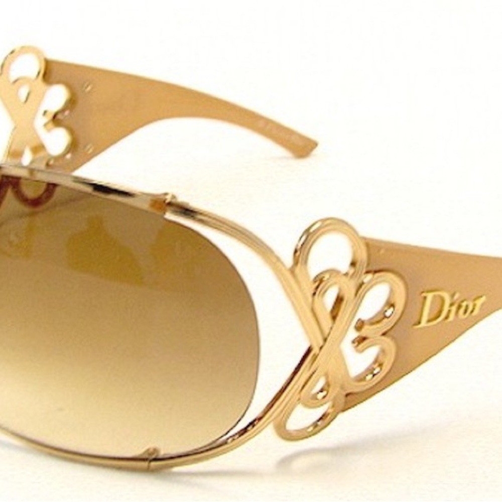 RARE Vintage Christian Dior Diori Shield Sunglasses - Picture 2 of 15